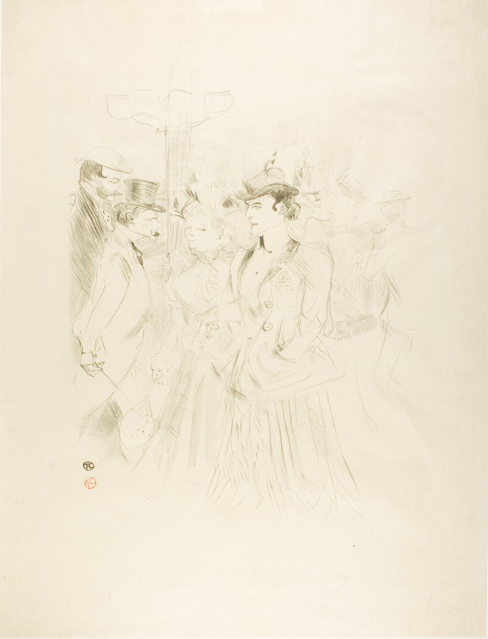 Promenade - Henri de Toulouse Lautrec