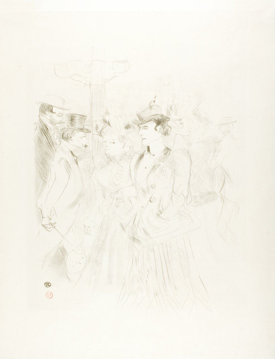 Promenade - Henri de Toulouse Lautrec