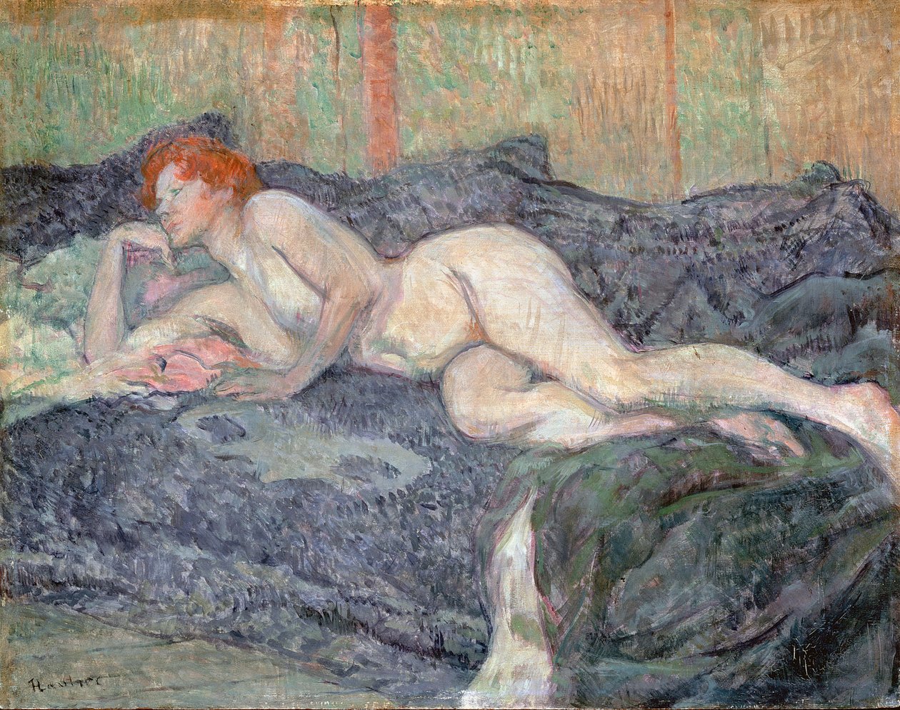 Nu couché, 1897 - Henri de Toulouse Lautrec