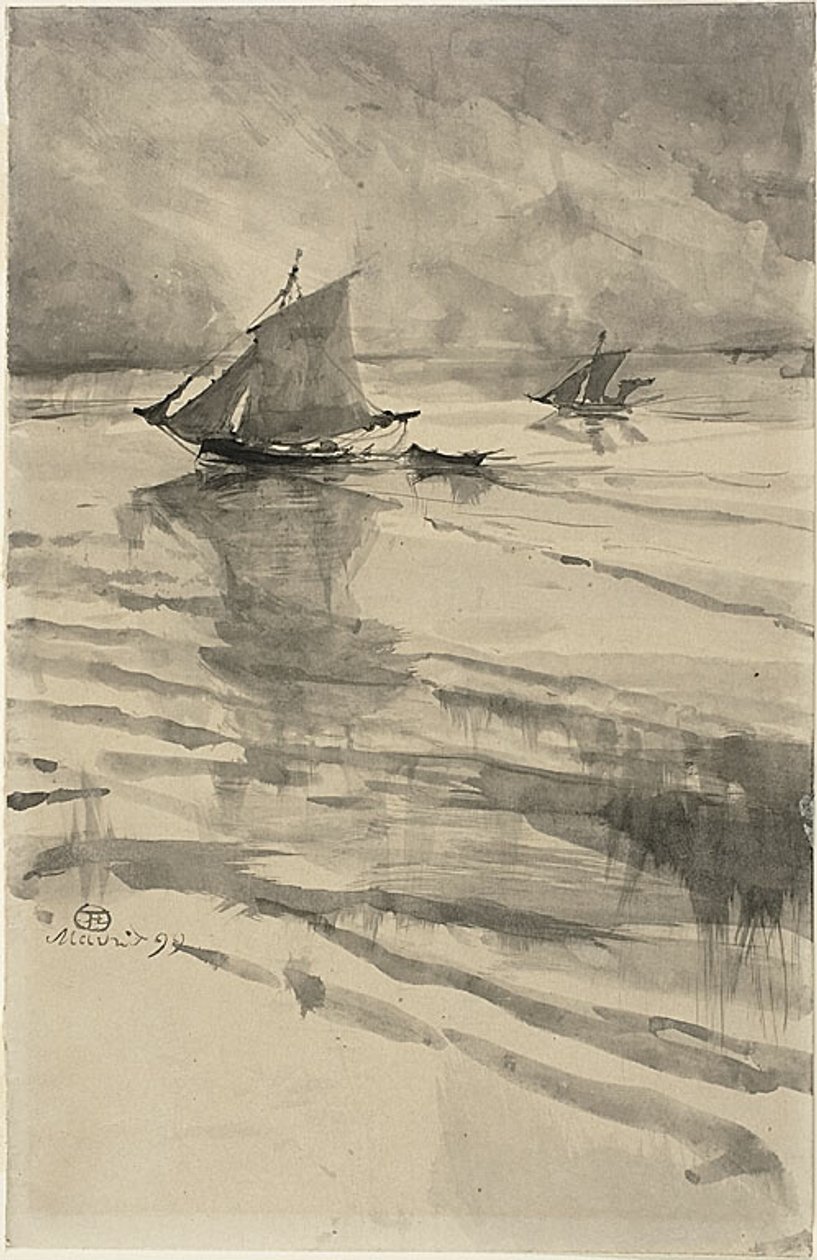 Voiliers - Henri de Toulouse Lautrec