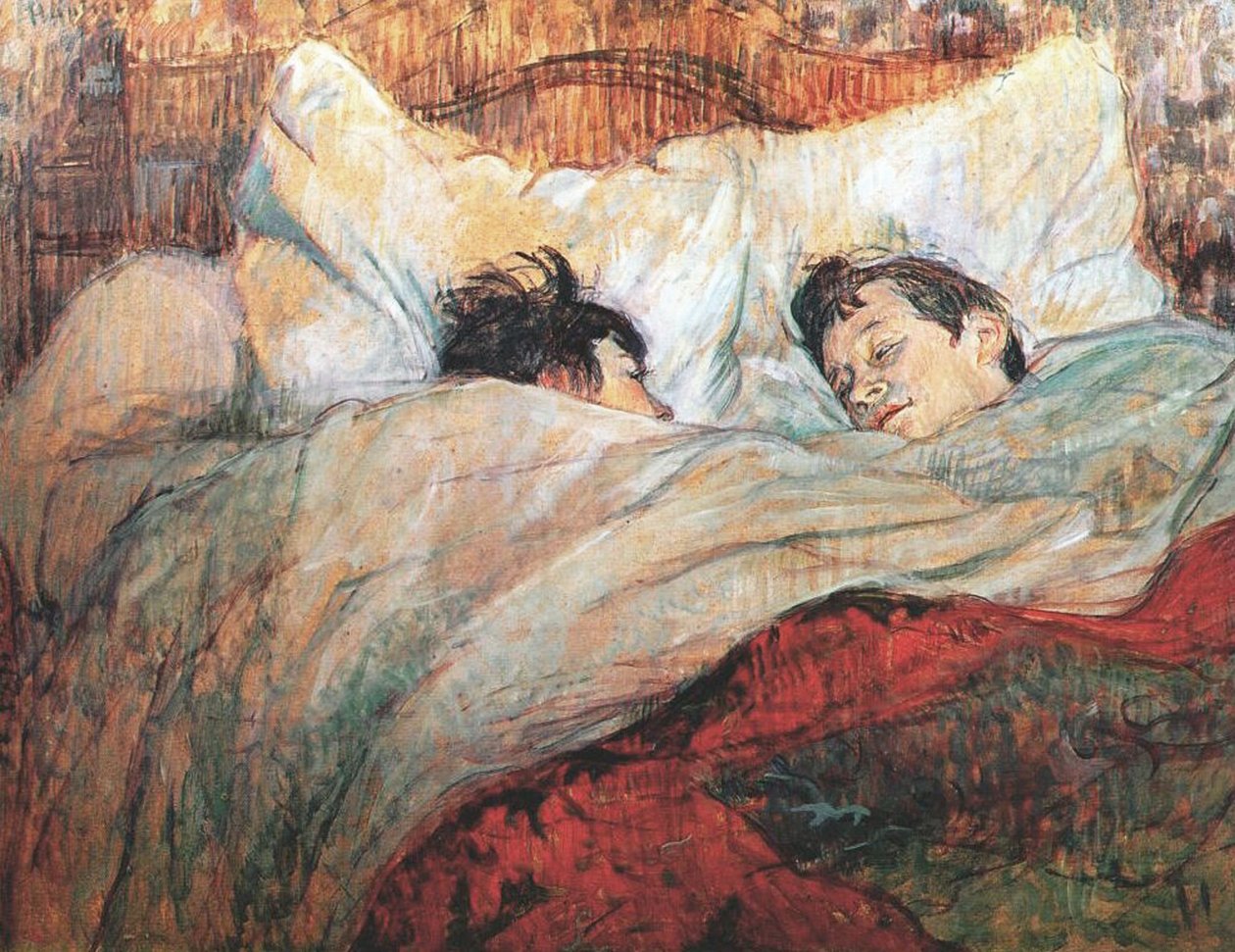 Le Lit - Henri de Toulouse Lautrec