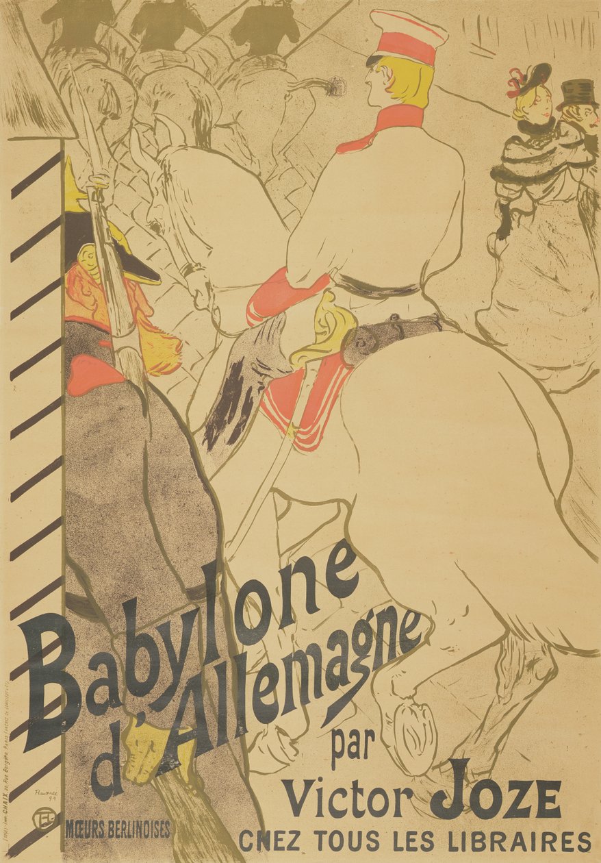 La Babylone allemande, 1894 - Henri de Toulouse Lautrec
