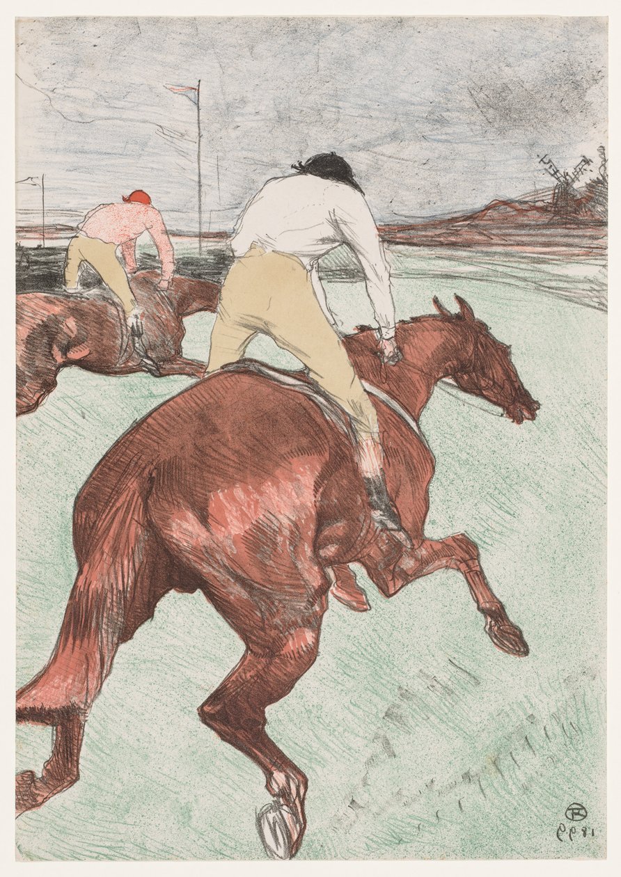 Le jockey - Henri de Toulouse Lautrec