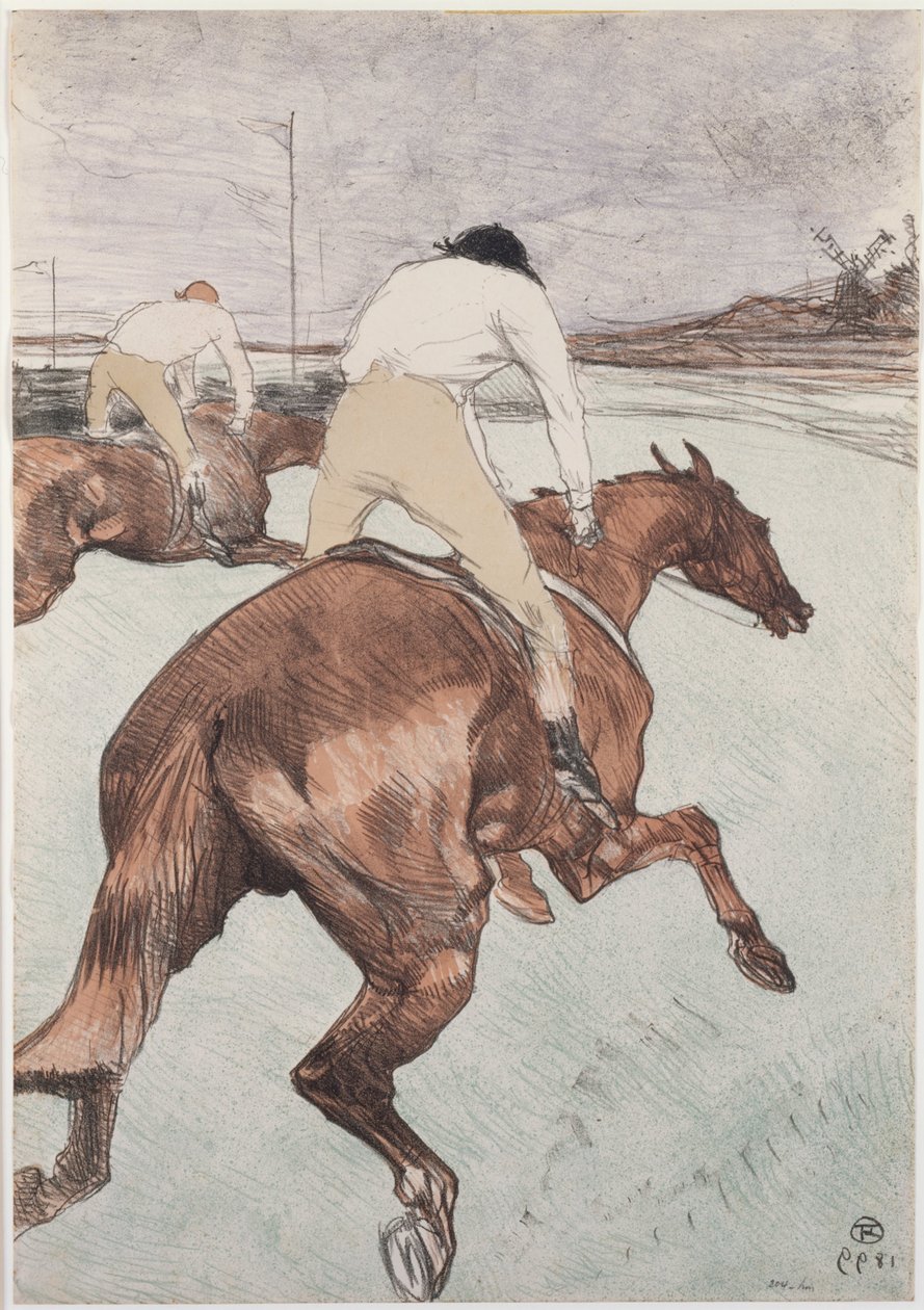Le Jockey - Henri de Toulouse Lautrec