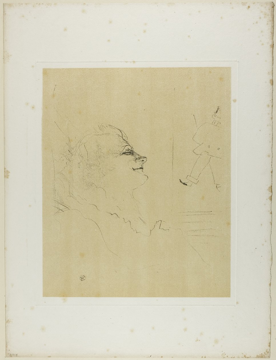 Yvette Guilbert—Pessima, de Yvette Guilbert - Henri de Toulouse Lautrec