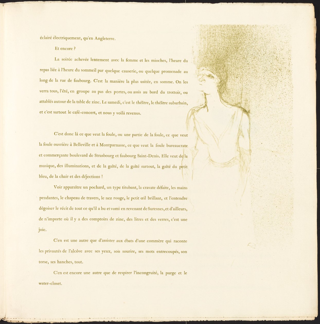 Yvette Guilbert - Henri de Toulouse Lautrec