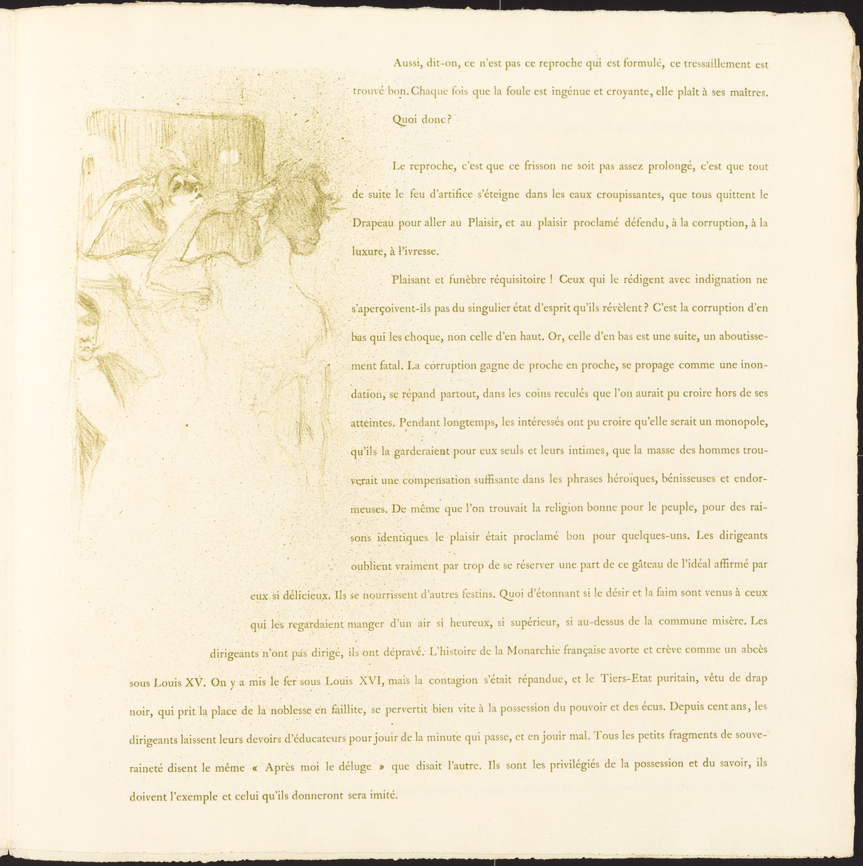 Yvette Guilbert - Henri de Toulouse Lautrec