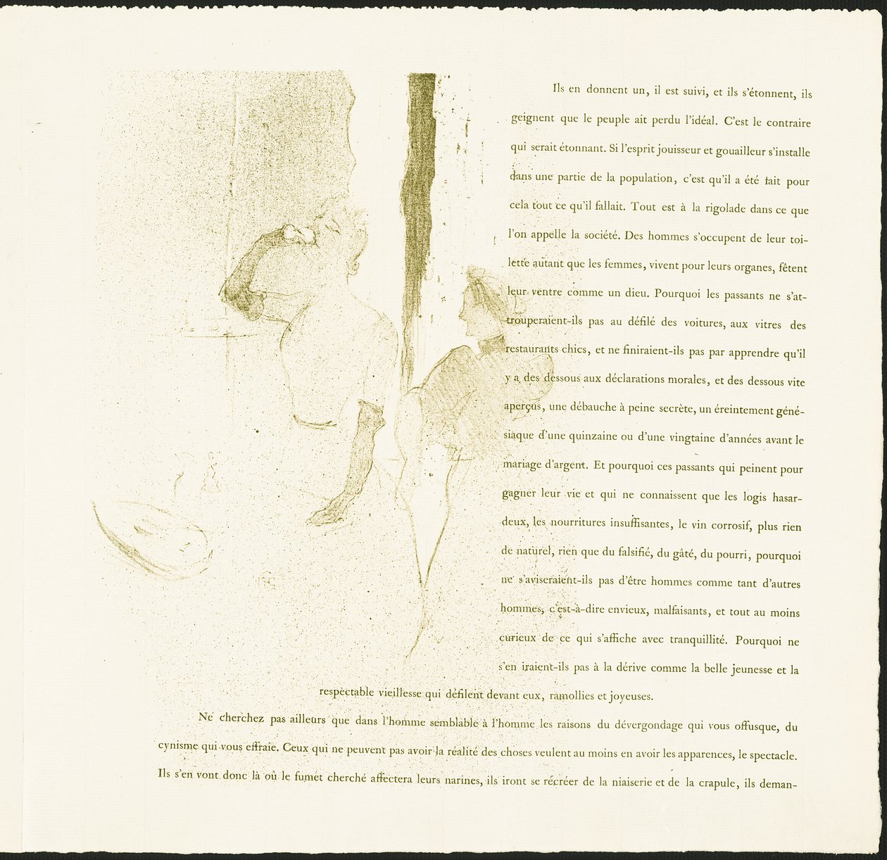 Yvette Guilbert - Henri de Toulouse Lautrec