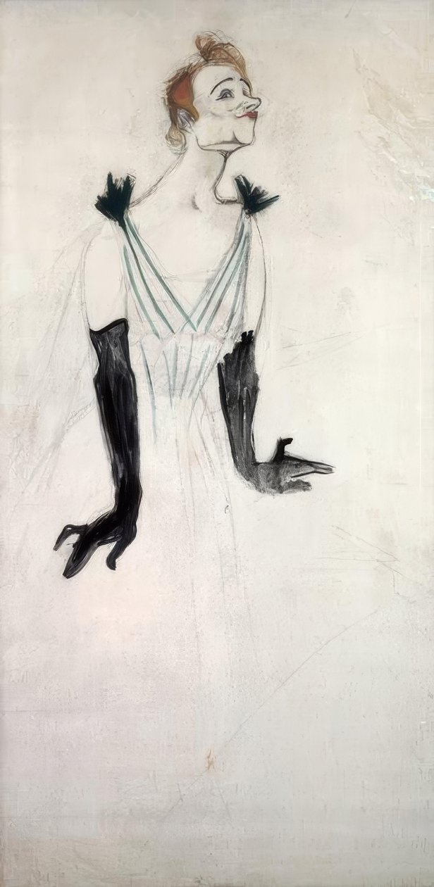 Yvette Guilbert - Henri de Toulouse Lautrec