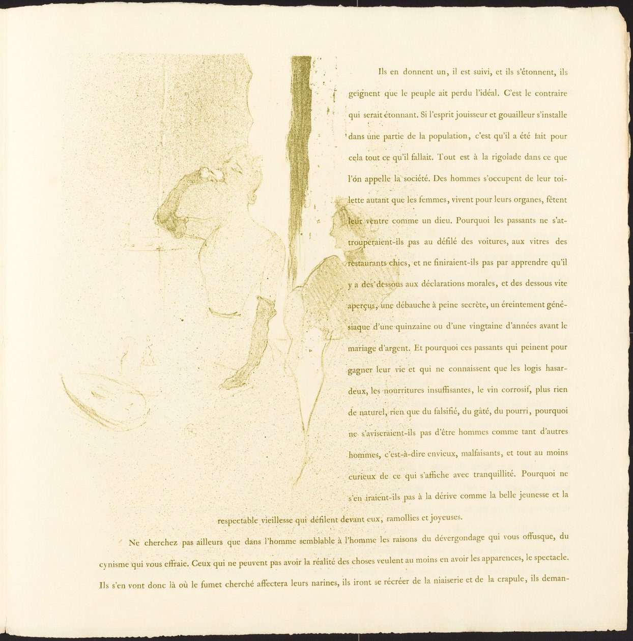 Yvette Guilbert - Henri de Toulouse Lautrec