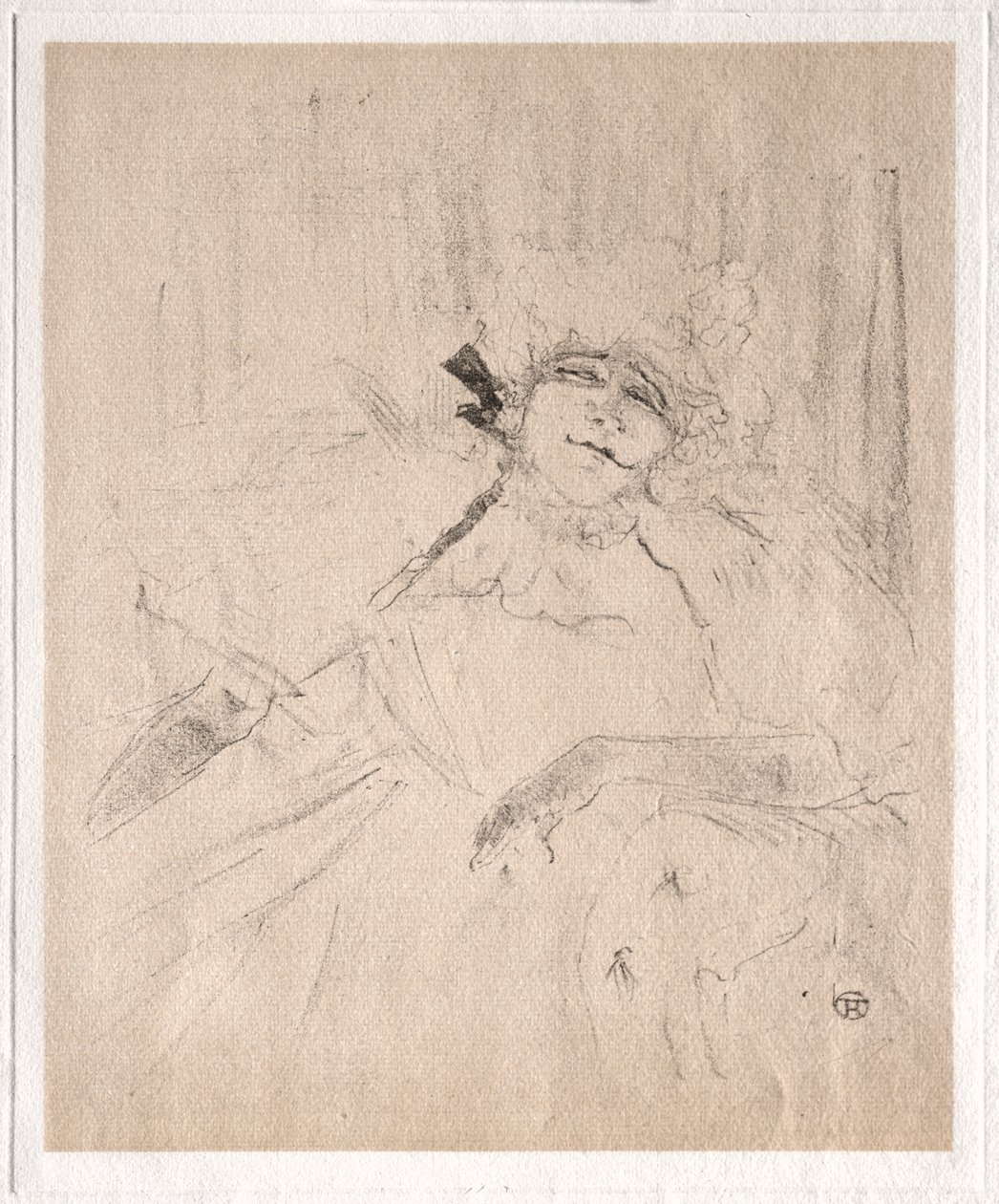 Yvette Guilbert : Chanson Ancienne, 1898 - Henri de Toulouse Lautrec