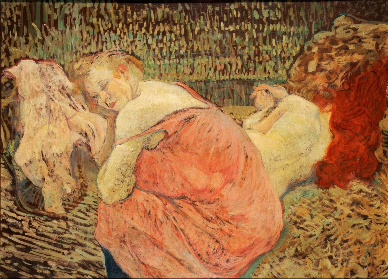 Deux amies - Henri de Toulouse Lautrec