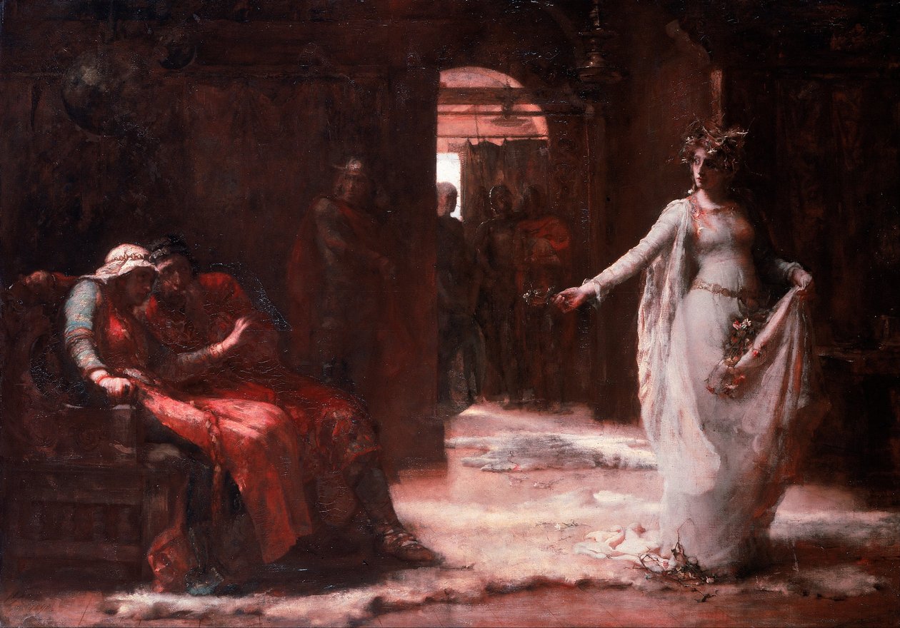 Ophélie, 1890 - Henrietta Rae