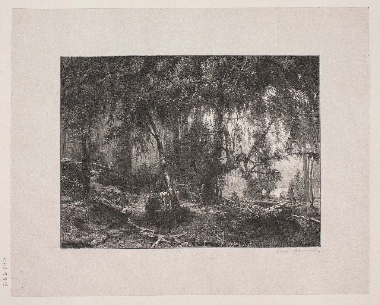 Danois : Intérieur de la forêt - Henrik Bornemann