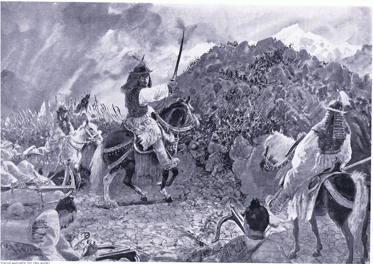 Raids sur les tribus sauvages 99 av. J.-C. - Henry Charles Seppings Wright