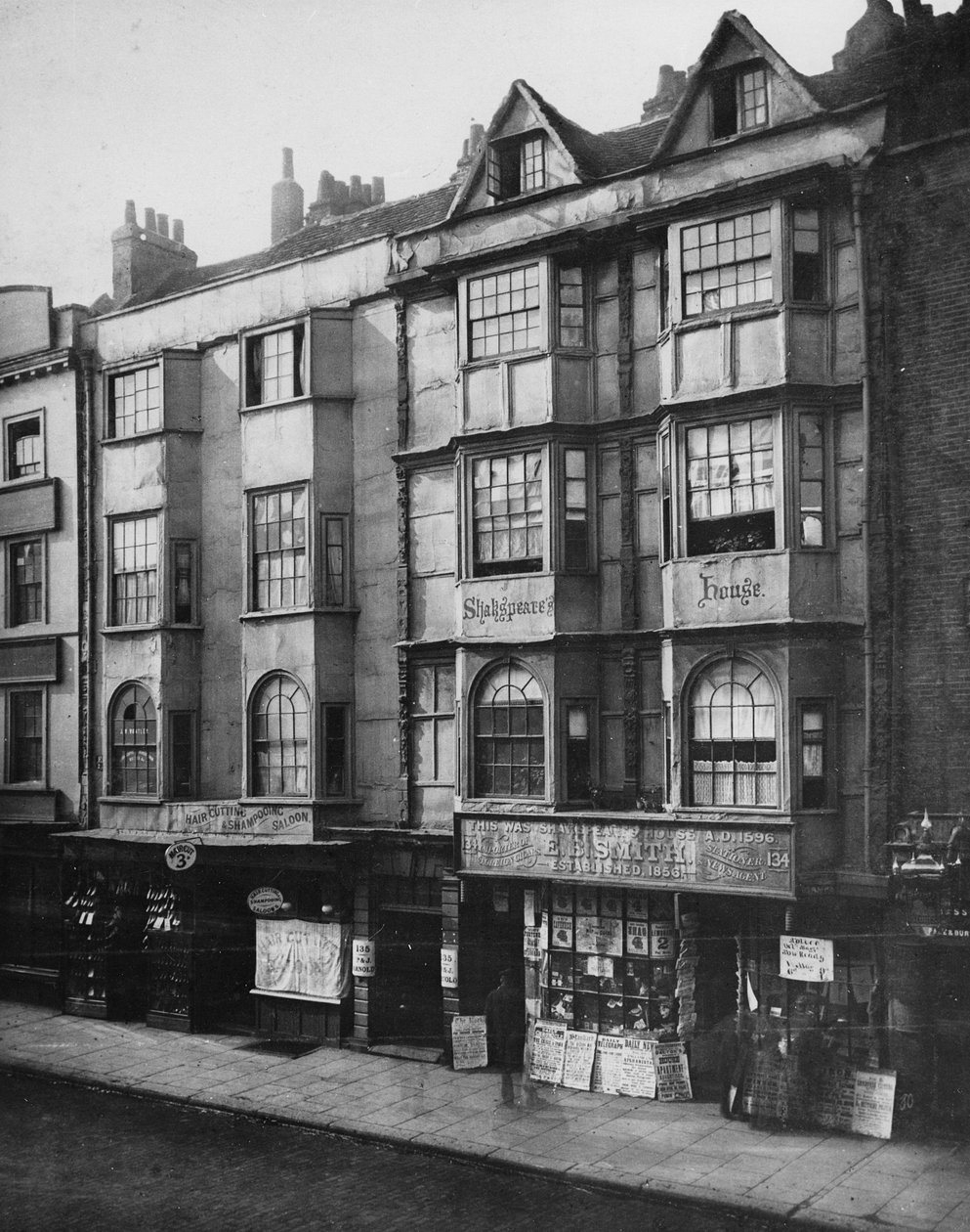 134 Aldersgate Street, vers 1879 - Henry Dixon