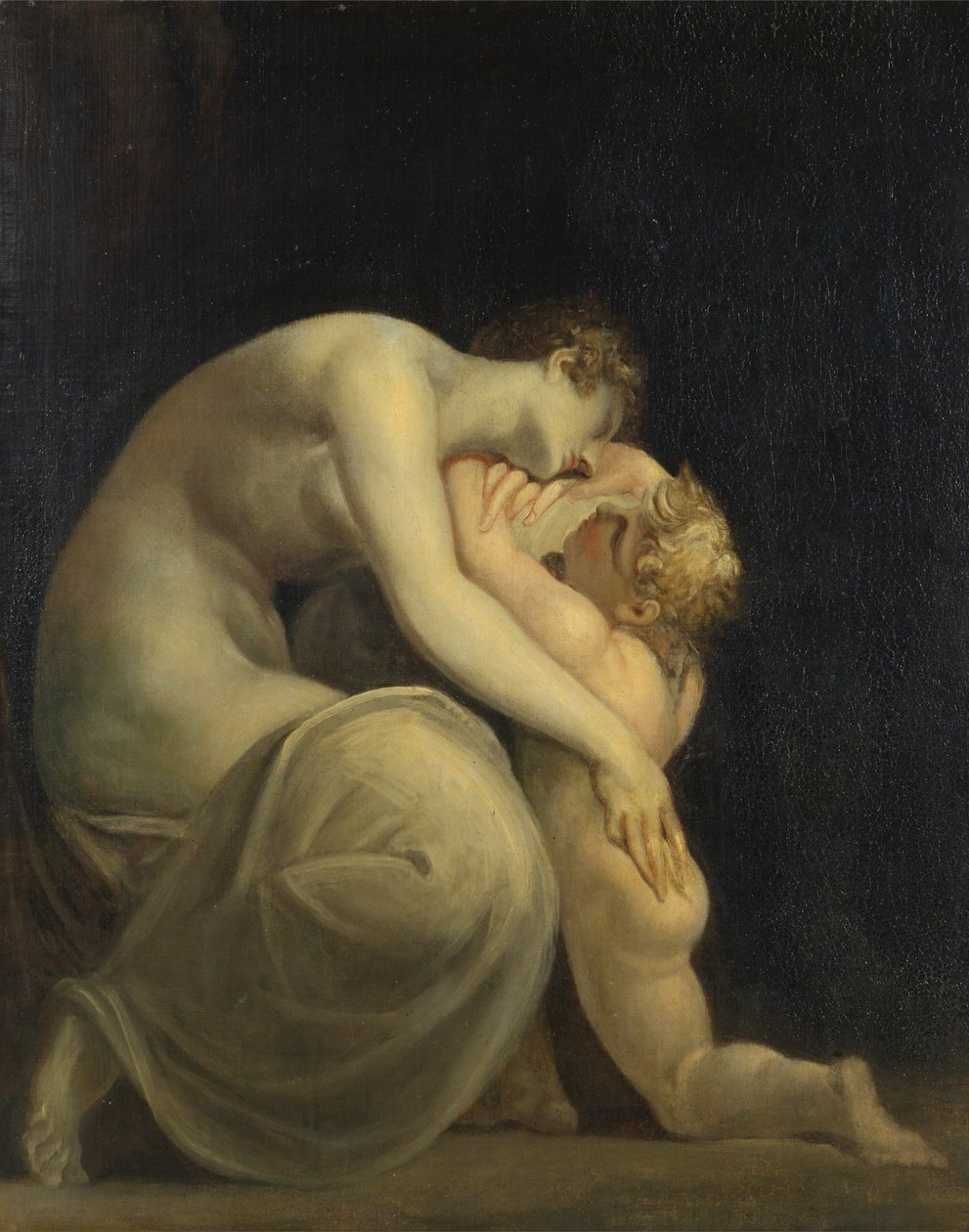 Tékémessa et Eurysakes - Johann Heinrich Füssli