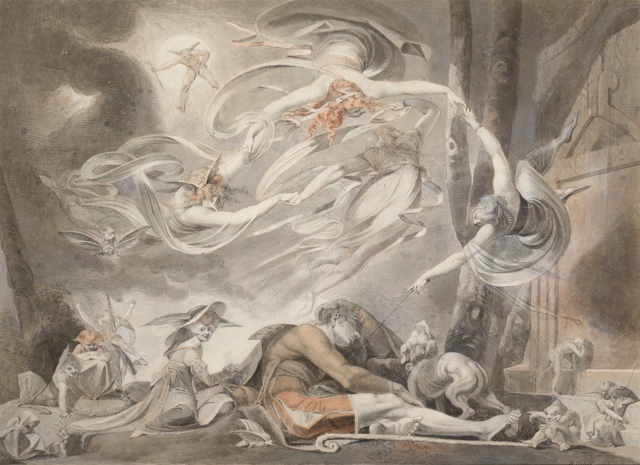 Le rêve des bergers, 1786 - Johann Heinrich Füssli