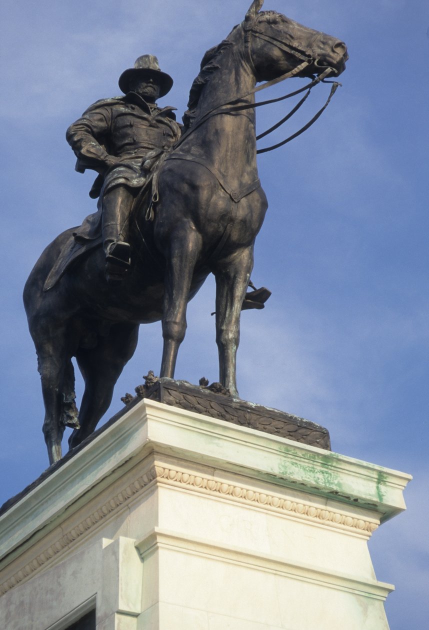 Le Mémorial Ulysses S. Grant, dédié en 1922 (détail) - Henry Merwin Shrady