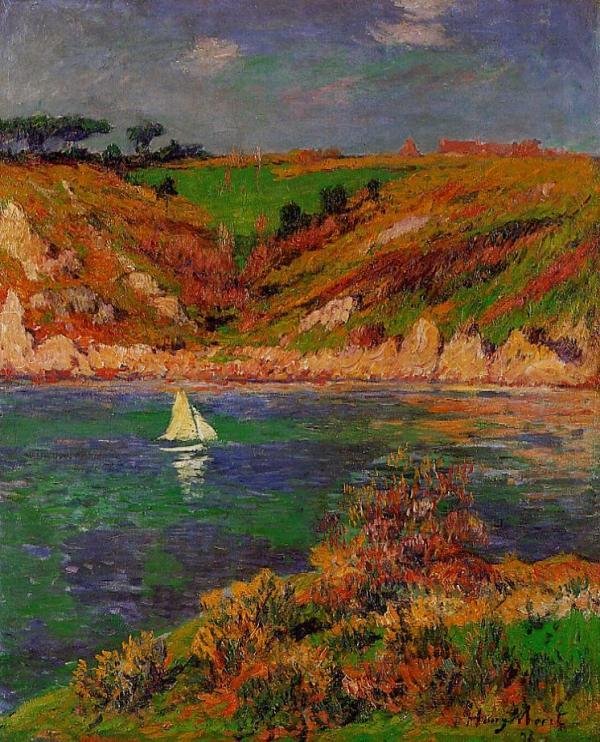 Voiliers en Bretagne - Henry Moret