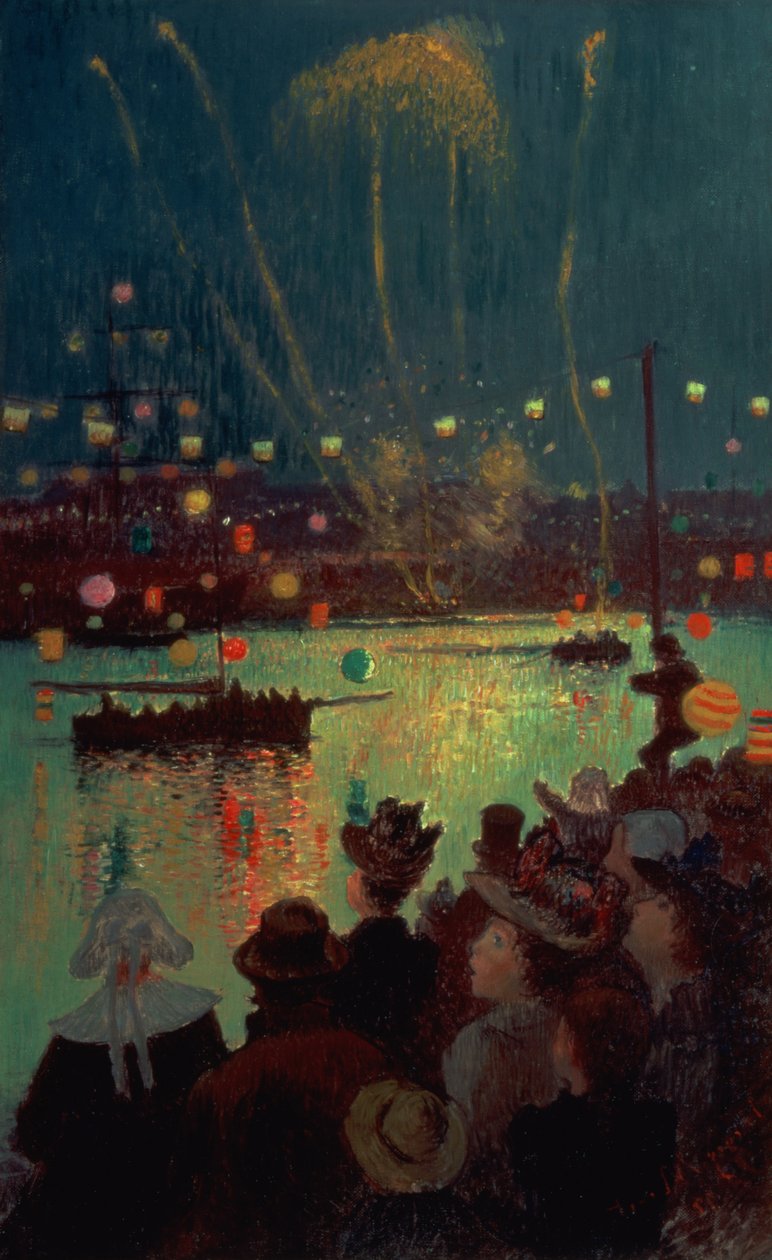Fête nationale à Lorient, 1892 - Henry Moret