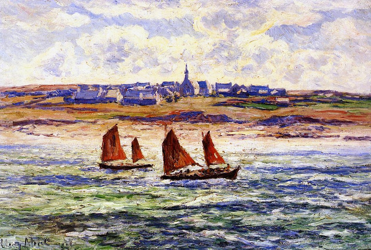 Paulgoazec, Bretagne, 1906 - Henry Moret