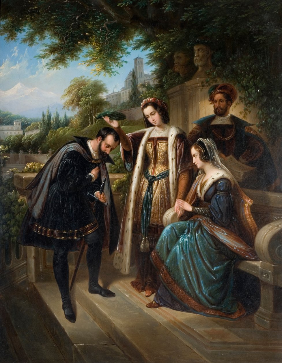 Reine Isabelle et Colomb - Henry Nelson O