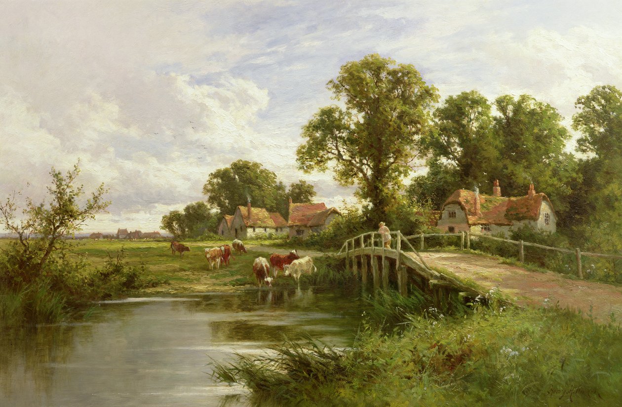 Sur la Tamise près de Marlow - Henry Parker