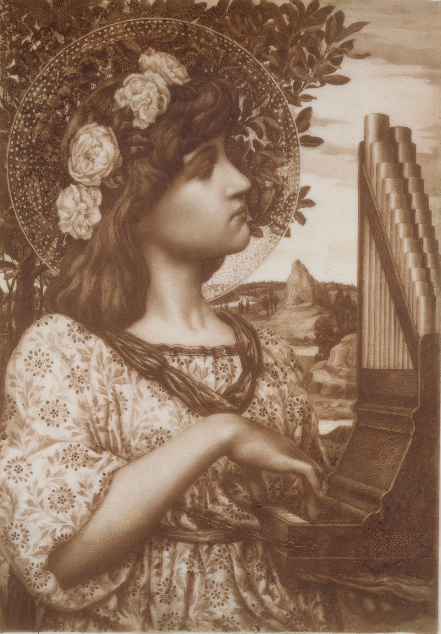 Sainte Cécile, vers 1885 - Henry Ryland