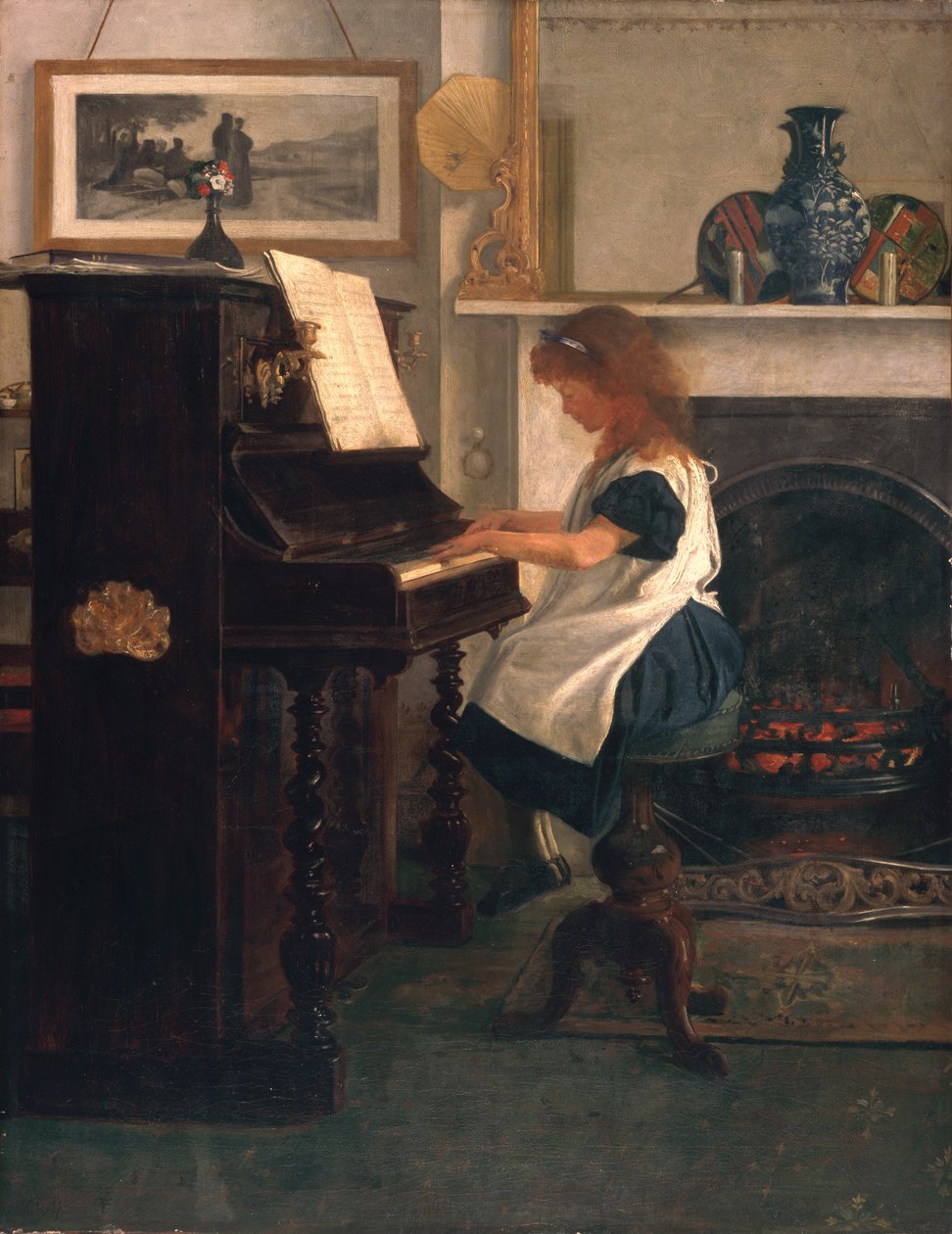 Au piano - Henry Stacey Marks