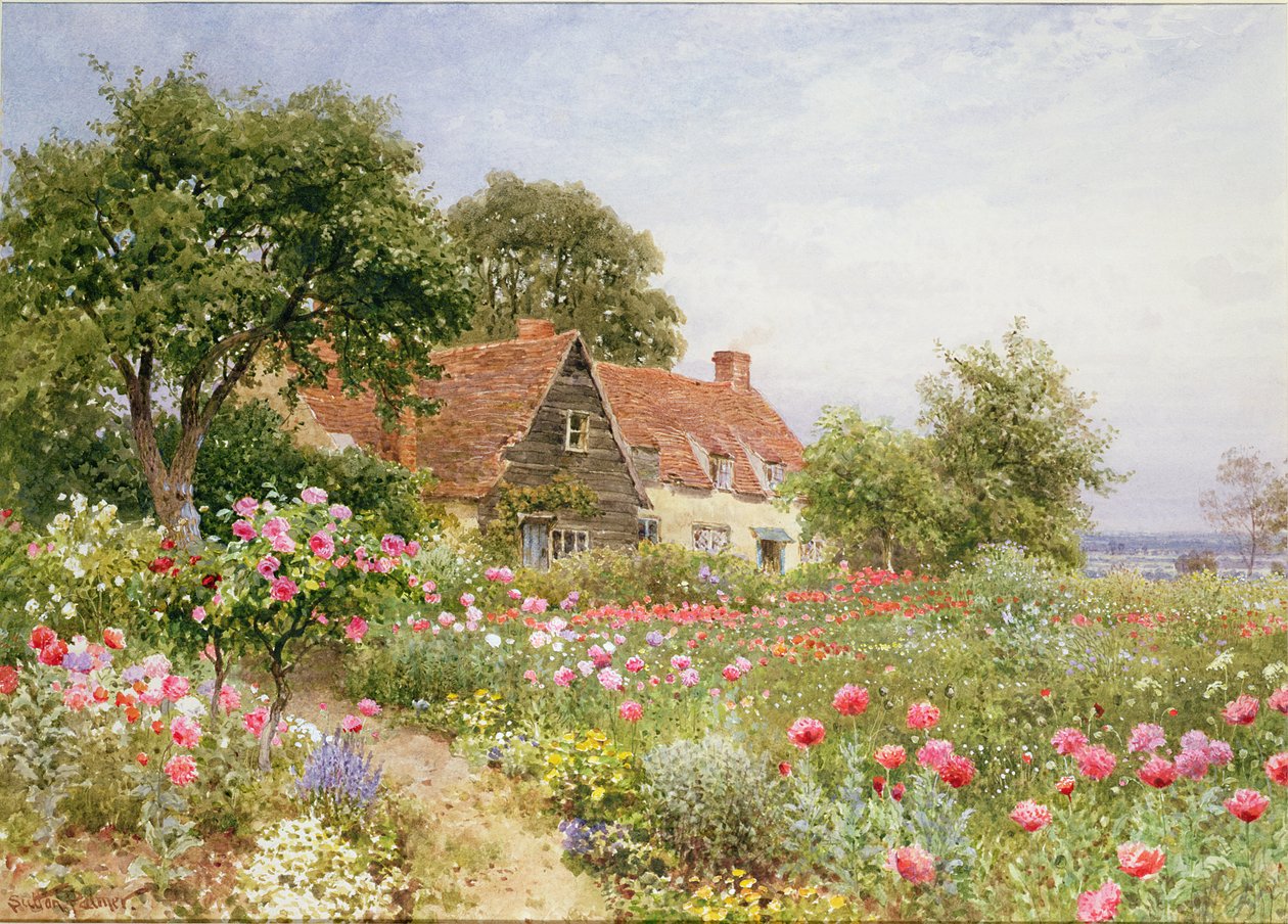 La fierté du cottar - Un jardin de cottage - Henry Sutton Palmer