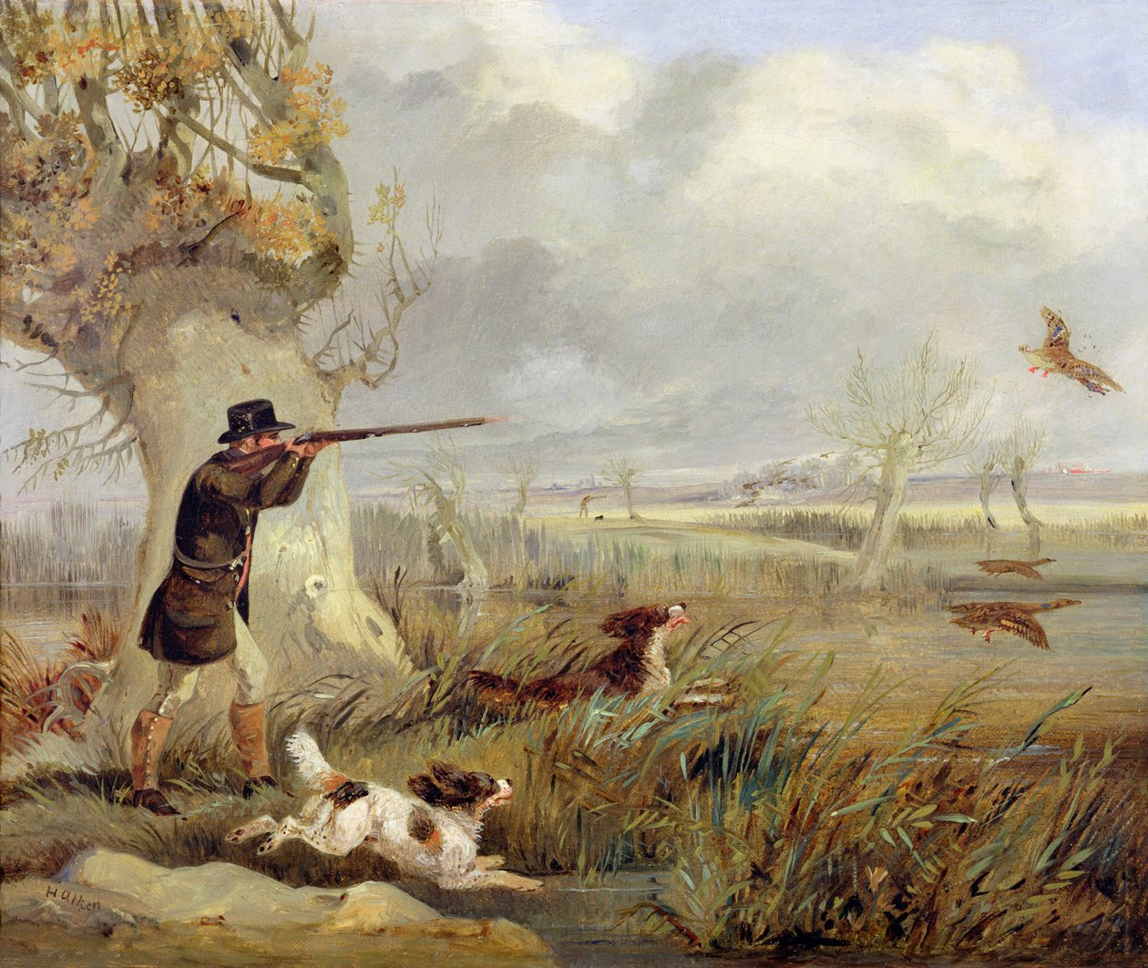 Chasse au canard - Henry Thomas Alken
