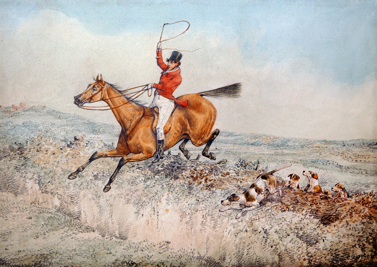 Chasse au renard, 1837 - Henry Thomas Alken