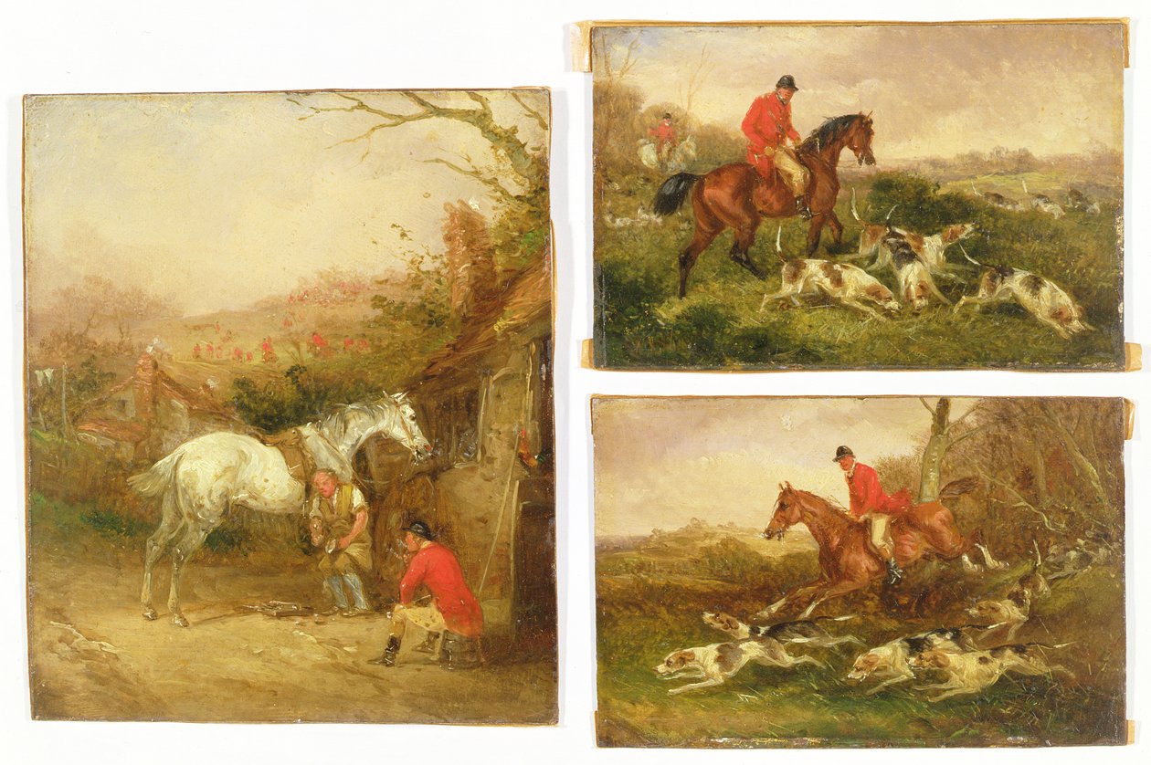 Ferrage, le contrôle et la fuite, 19ème siècle - Henry Thomas Alken