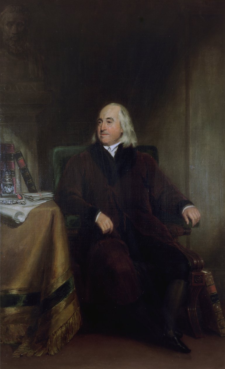 Jeremy Bentham, vers 1829 - Henry William Pickersgill