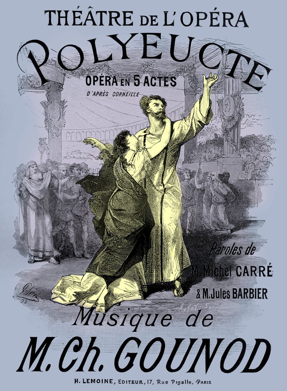 Opéra "Polyeucte" de Gounod - Jean Le and workshop Noir
