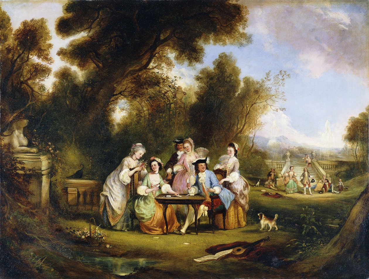 Les joueurs de cartes - Henry Andrews