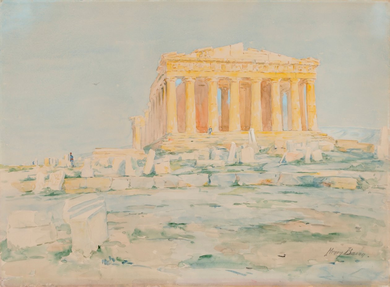 Le Parthénon, façade ouest - Henry Bacon