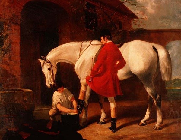 Préparation pour la chasse - Henry Barraud