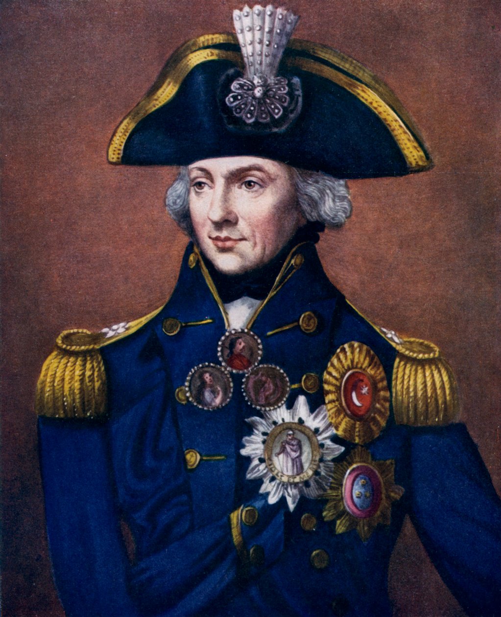 Amiral Sir Horatio Nelson, 1798-1799, vers 1920 - Henry Bone