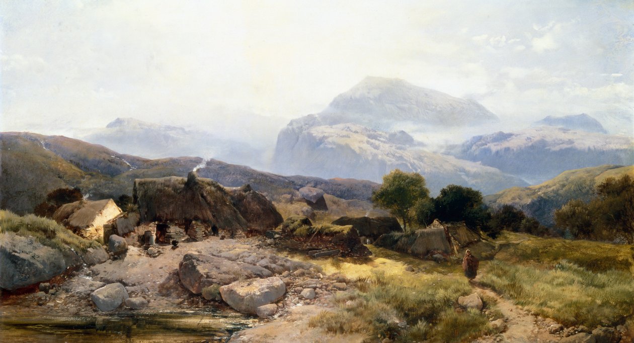Dans les collines galloises - Henry Bright