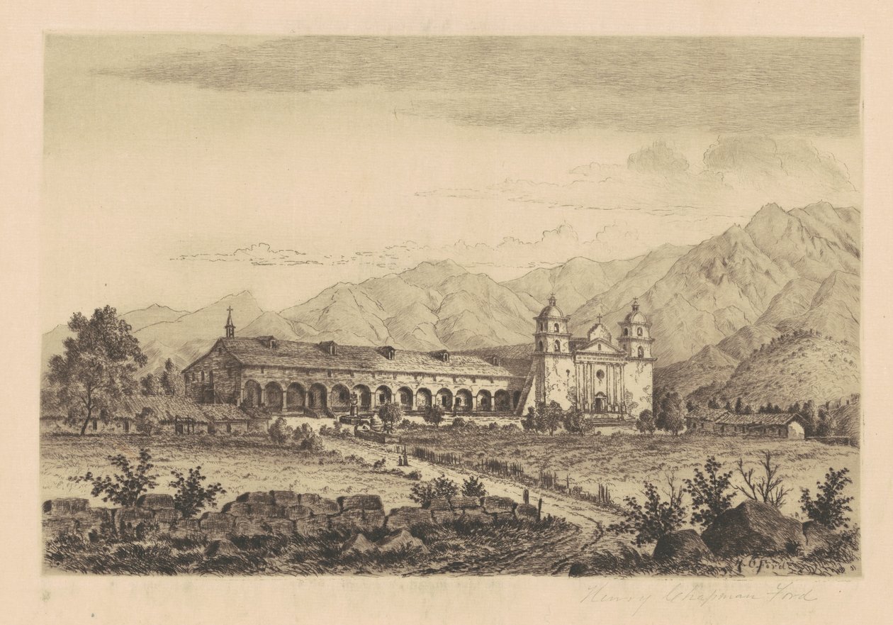 Mission Santa Barbara - Henry Chapman Ford
