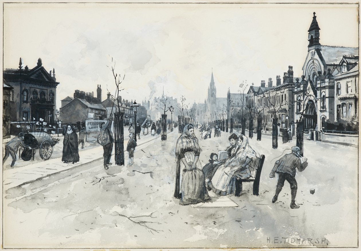 Broad Street, Pendleton - Henry Edward Tidmarsh