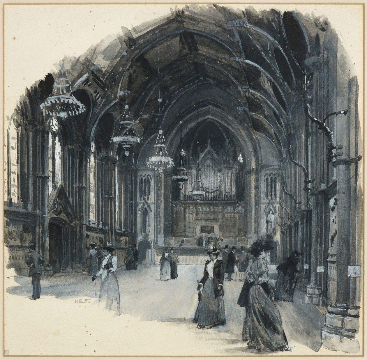 Grande salle, Hôtel de ville - Henry Edward Tidmarsh