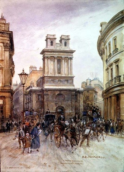 St. Mary Woolnoth : King William Street - Henry Edward Tidmarsh