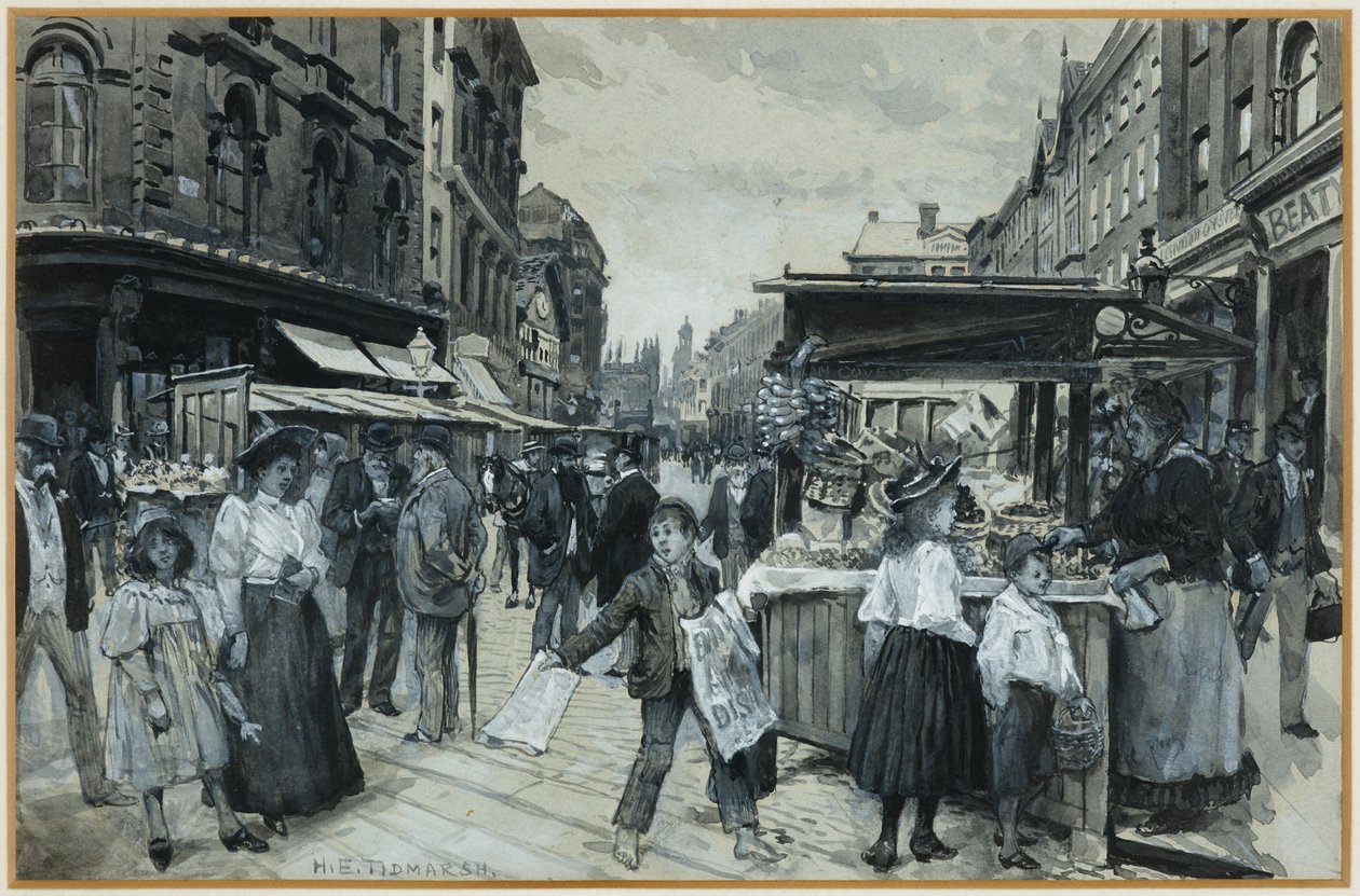 Le Vieux Marché - Henry Edward Tidmarsh