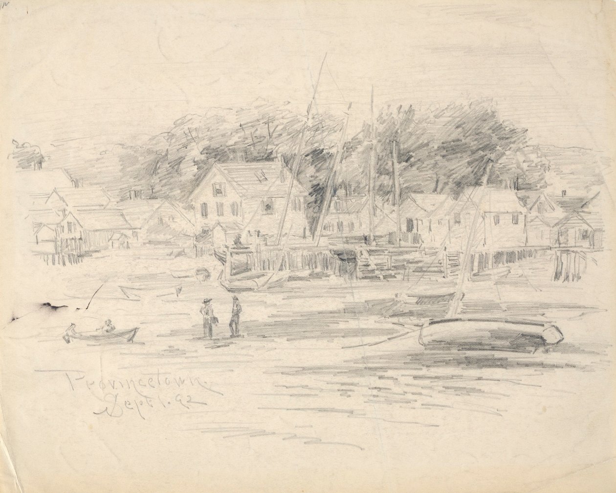 Vue de Provincetown - Henry Farrer