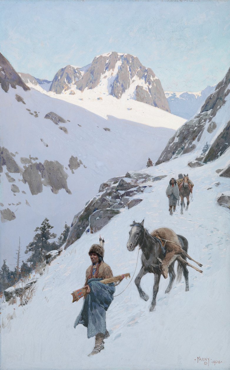 Une chasse réussie, 1906 - Henry Francois Farny