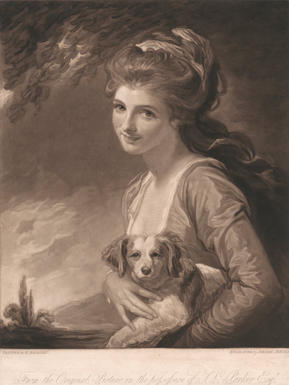 Lady Hamilton en Nature - Henry Hoppner Meyer