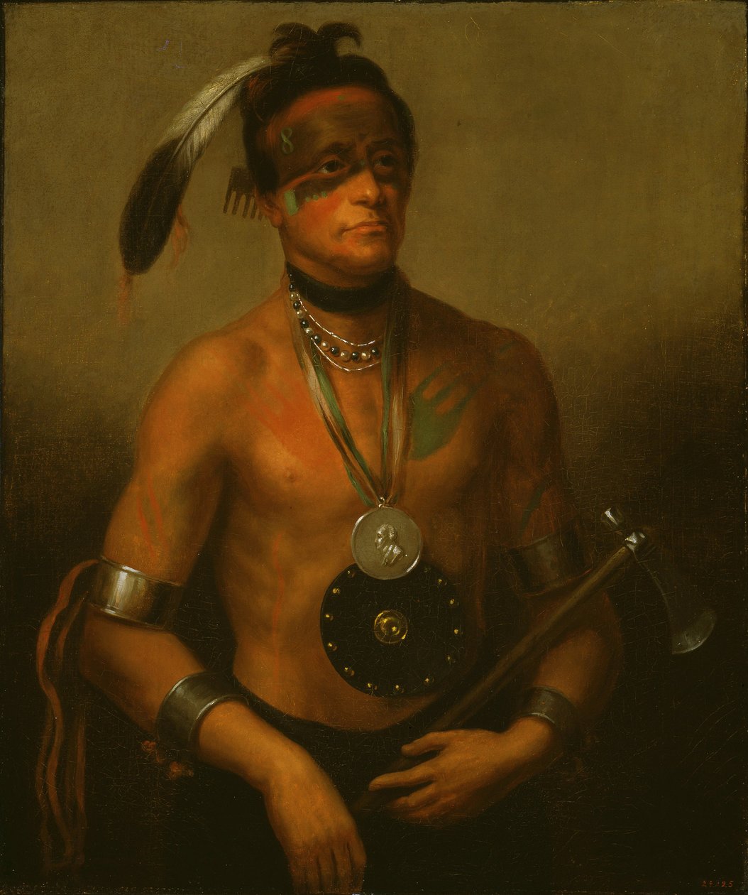 Hoo-Wan-Ne-Ka (Petit élan) - Henry Inman